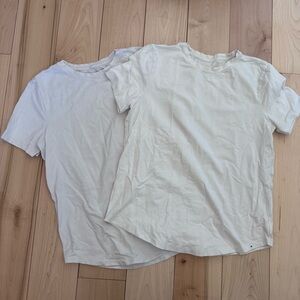 lululemon athletica White Short Sleeve Tee Bundle